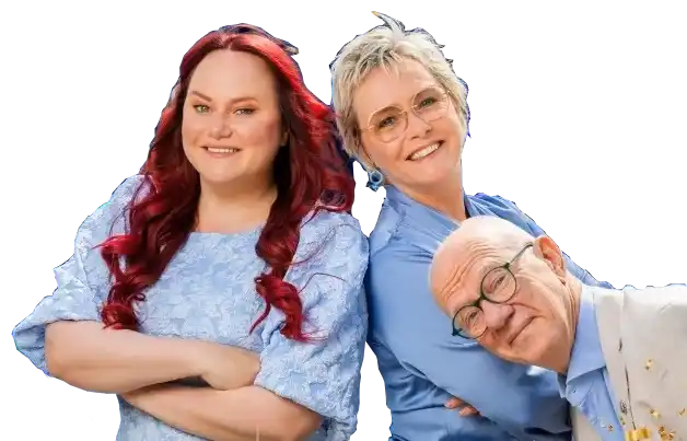 Ensemblen Marie, Amanda och Peter Flack